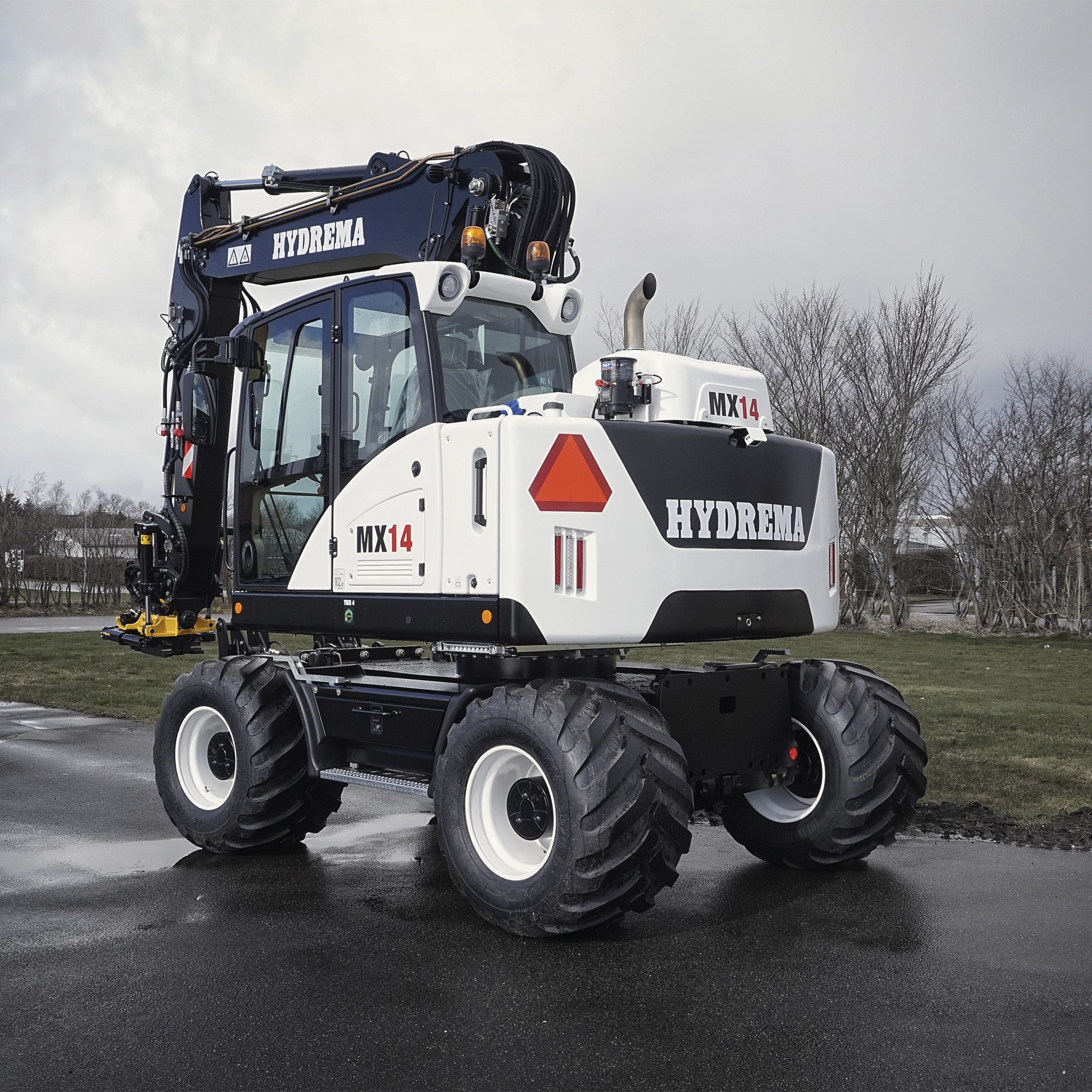 MX Hvid Venstre 45Gr Bag RETUSH PE21 PRESS